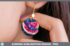 GorgeousGalaxy Round Earrings design.