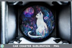 GorgeousGalaxy Car Coaster design.