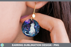 GorgeousGalaxy Round Earrings design.