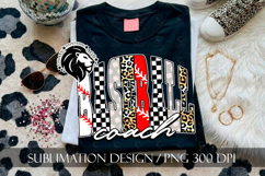 Baseball Coach Sublimation PNG, Leopard Checkered Product Image 2