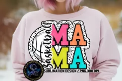 Basketball Mama Sublimation PNG | Dalmatian Polka Dots Product Image 2