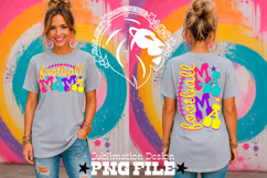 Football Mama Tshirt Dtf Sublimation Design PNG Product Image 3