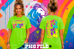Football Mama Tshirt Dtf Sublimation Design PNG Product Image 4