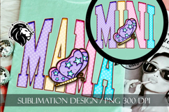 Mama and Mini Sublimation PNG, Polka Dots Product Image 2