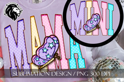 Mama and Mini Sublimation PNG, Polka Dots Product Image 1