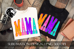 Neon Mama Sublimation PNG Product Image 6
