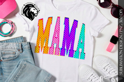 Neon Mama Sublimation PNG Product Image 1