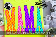 Neon Mama Sublimation PNG Product Image 3