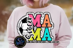 Soccer Mama Sublimation Design PNG | Dalmatian Polka Dots Product Image 2