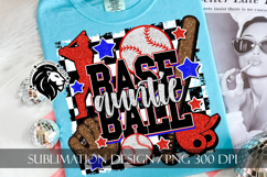 Baseball Auntie Sublimation PNG, Baseball Aunt PNG Product Image 5