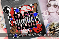Baseball Auntie Sublimation PNG, Baseball Aunt PNG Product Image 6