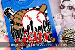 Baseball Sister Sublimation PNG, Baseball Sis PNG Product Image 1