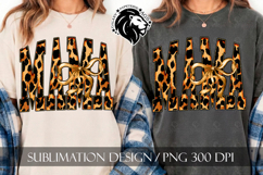 Coquette Leopard Mama Sublimation PNG Product Image 5