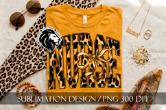 Coquette Leopard Nurse Sublimation PNG Product Image 1