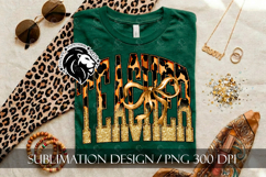 Coquette Leopard Teacher Sublimation PNG Product Image 4