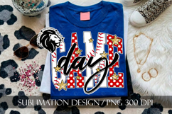 Baseball Game Day Sublimation PNG Product Image 6