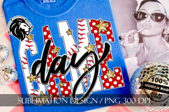 Baseball Game Day Sublimation PNG Product Image 8