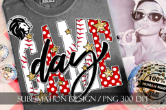 Baseball Game Day Sublimation PNG Product Image 9