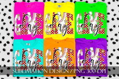 Baseball Game Day Sublimation PNG Product Image 4