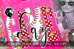 Baseball Game Day Sublimation PNG Product Image 2
