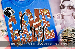 Football Game Day Sublimation PNG Product Image 2