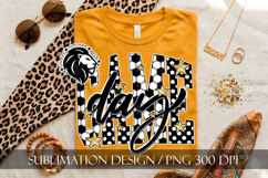 Soccer Game Day Sublimation PNG, Polka Dots Product Image 5