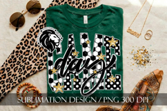 Soccer Game Day Sublimation PNG, Polka Dots Product Image 6