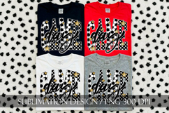 Soccer Game Day Sublimation PNG, Polka Dots Product Image 7