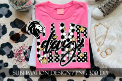 Soccer Game Day Sublimation PNG, Polka Dots Product Image 9