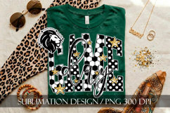 Soccer Game Day Sublimation PNG, Polka Dots Product Image 7