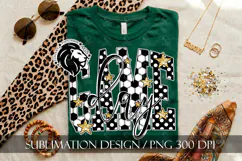 Soccer Game Day Sublimation PNG, Polka Dots Product Image 7