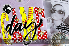 Softball Game Day Sublimation PNG Product Image 5