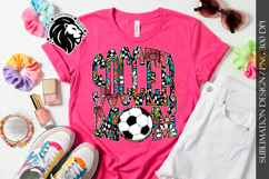 Soccer Mom Sublimation PNG, Groovy Product Image 3
