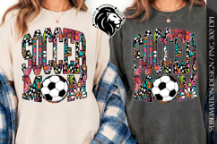 Soccer Mom Sublimation PNG, Groovy Product Image 4
