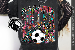 Soccer Mom Sublimation PNG, Groovy Product Image 6