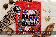 Baseball Mama Sublimation PNG, Baseball Mom PNG Product Image 7