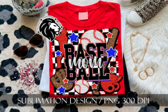 Baseball Mom Sublimation PNG, Baseball Mama PNG Product Image 7