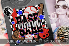 Baseball Nana Sublimation PNG, Baseball Nanny PNG Product Image 7
