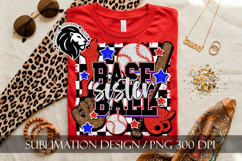 Baseball Sister Sublimation PNG, Baseball Sis PNG Product Image 8
