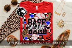 Baseball Sister Sublimation PNG, Baseball Sis PNG Product Image 8