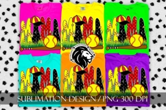 Softball Mama Polka Dots Sublimation PNG Product Image 4
