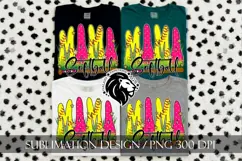 Pink Gold Softball Mama Polka Dots Sublimation PNG Product Image 2