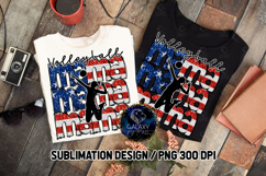 Patriotic Volleyball Mama Sublimation PNG DTF, Flag USA Product Image 2