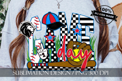 Game Day Baseball Sublimation PNG Product Image 3