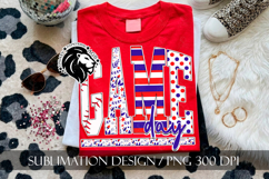Patriotic Baseball Game Day Sublimation PNG Product Image 7