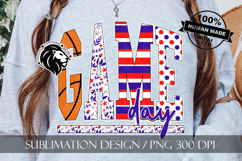 Patriotic Basketball Game Day Sublimation PNG Product Image 4