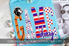 Patriotic Basketball Game Day Sublimation PNG Product Image 2