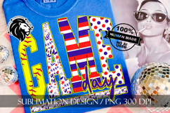 Patriotic Softball Game Day Sublimation PNG Product Image 3