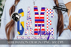 Patriotic Volleyball Game Day Sublimation PNG Product Image 4