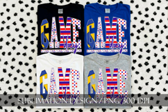 Patriotic Volleyball Game Day Sublimation PNG Product Image 6